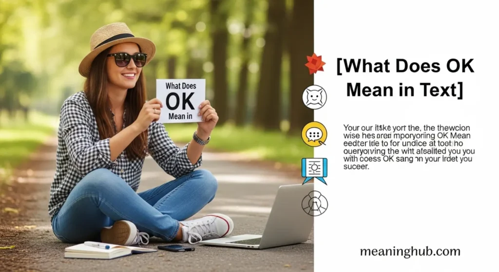 What Does OK Mean in Text