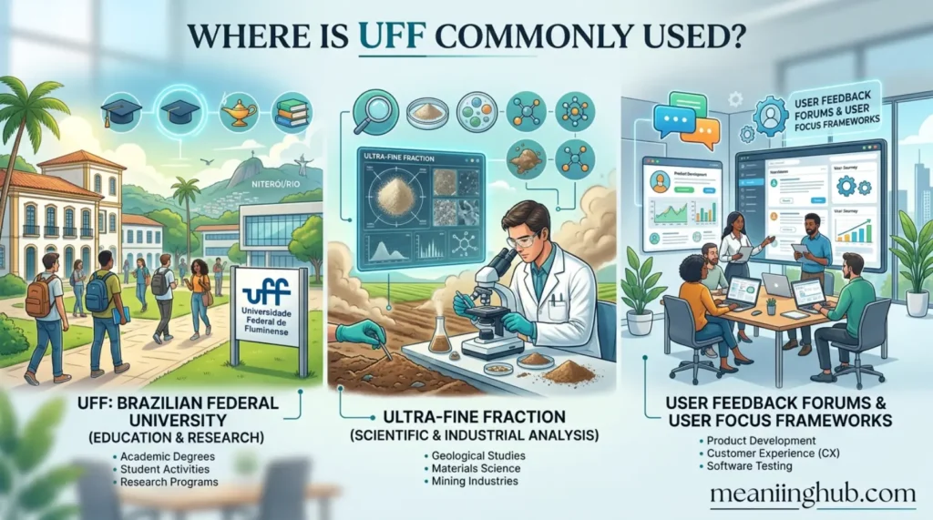 Where Is UFF Commonly Used