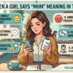 When a Girl Says MHM Meaning in Text