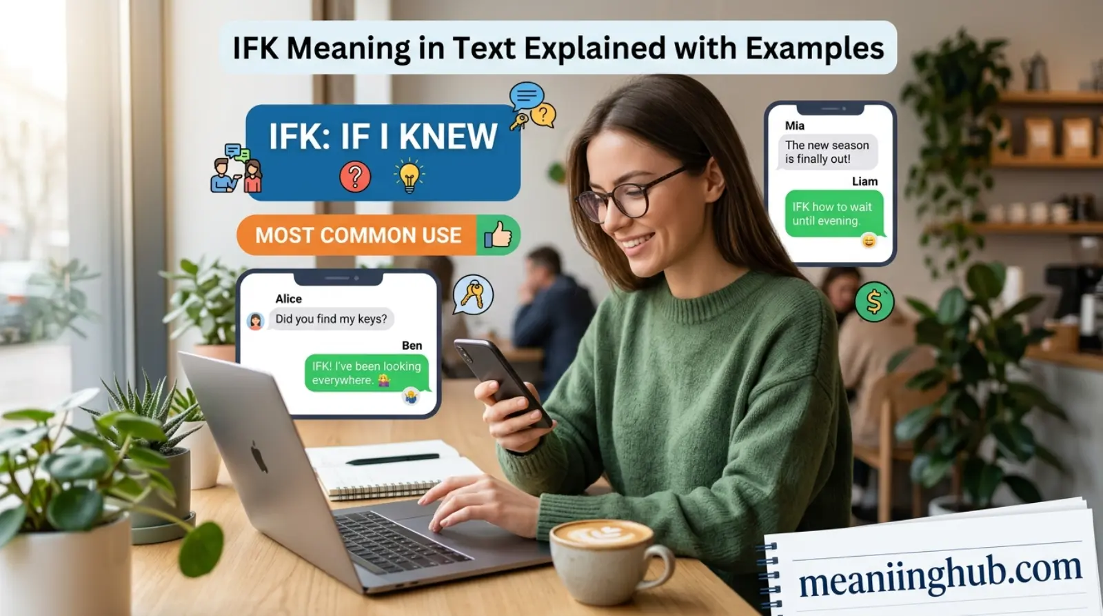 IFK Meaning in Text