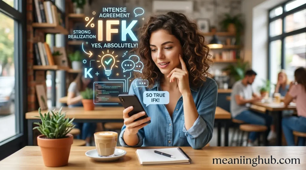 What Does IFK Mean in Text