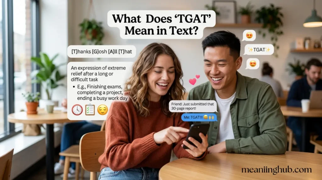 What Does TGAT Mean in Text