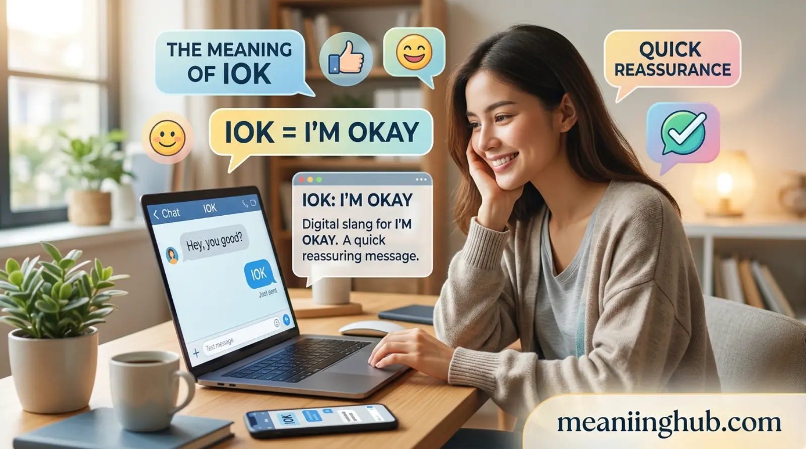 IOK Meaning in Text