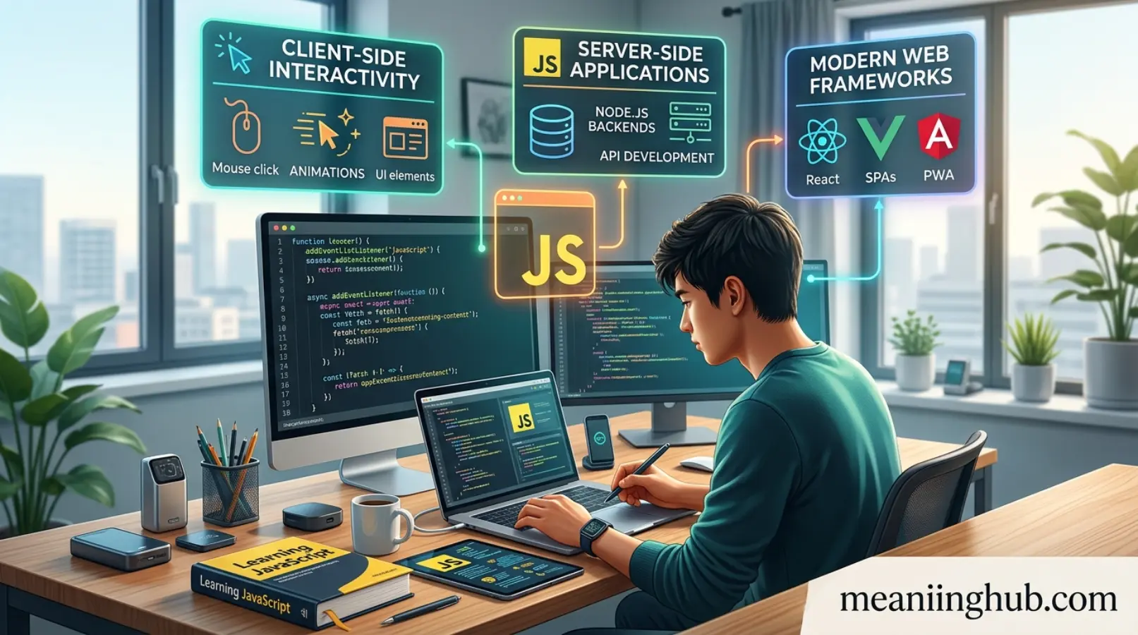 js meaning in text