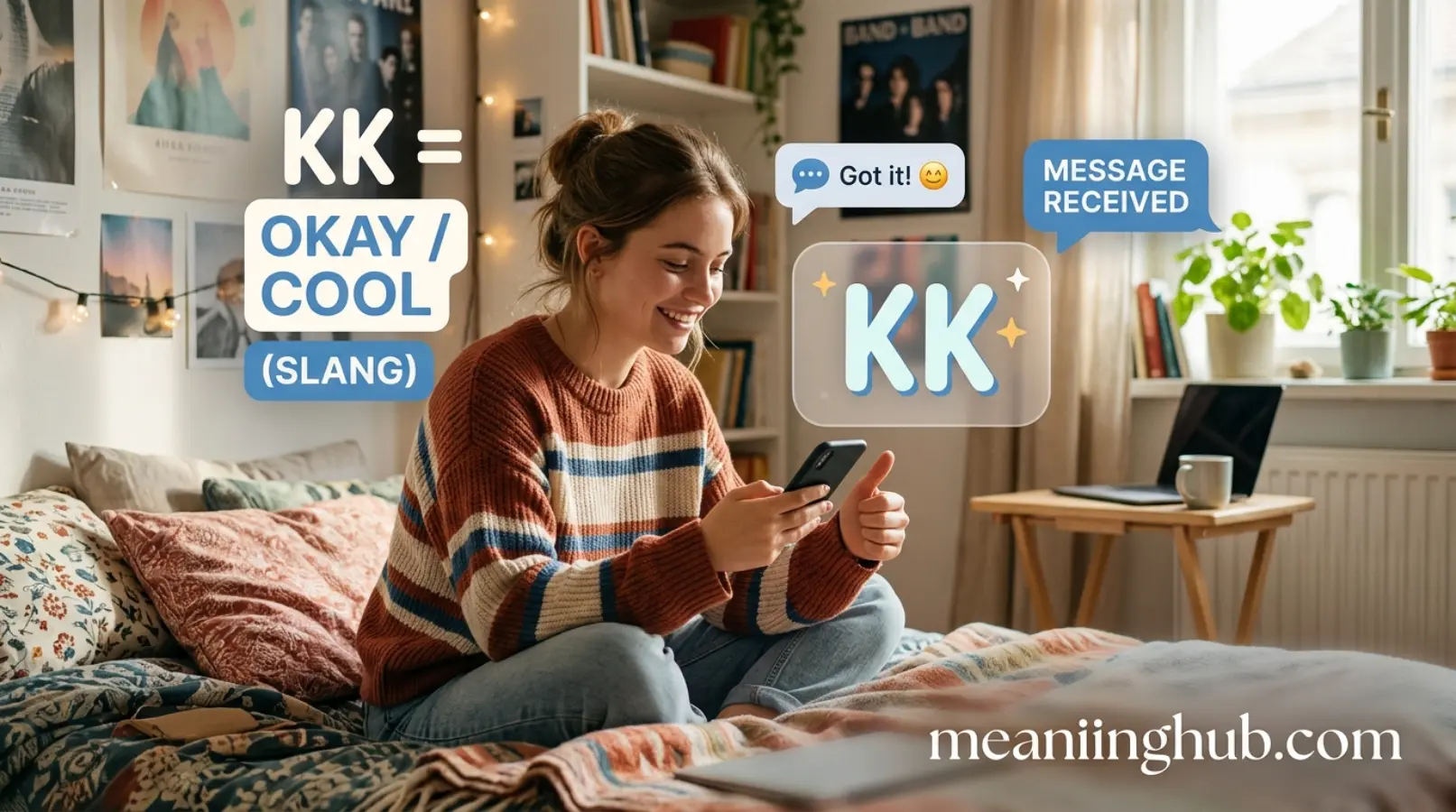 KK Meaning in Text Slang