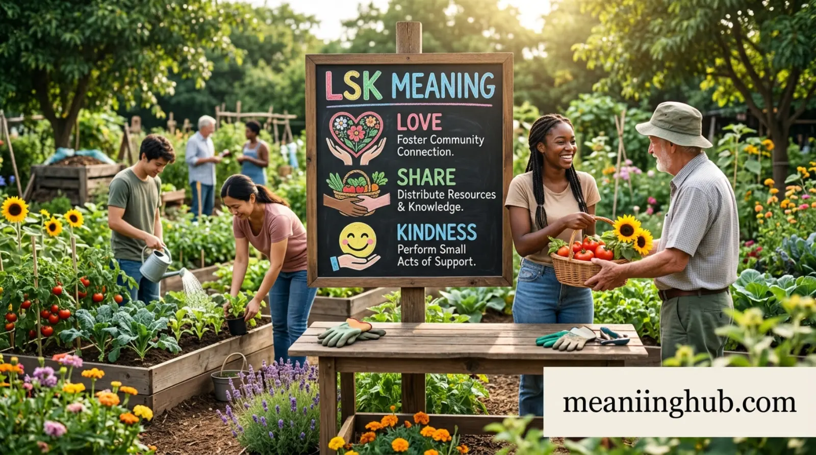 LSK Meaning in Text