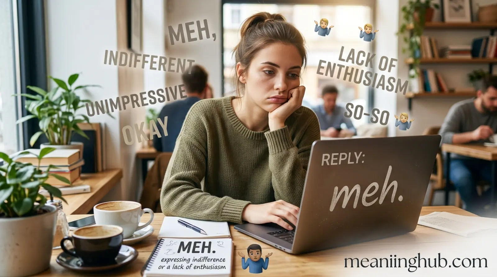 Meh Meaning in Text