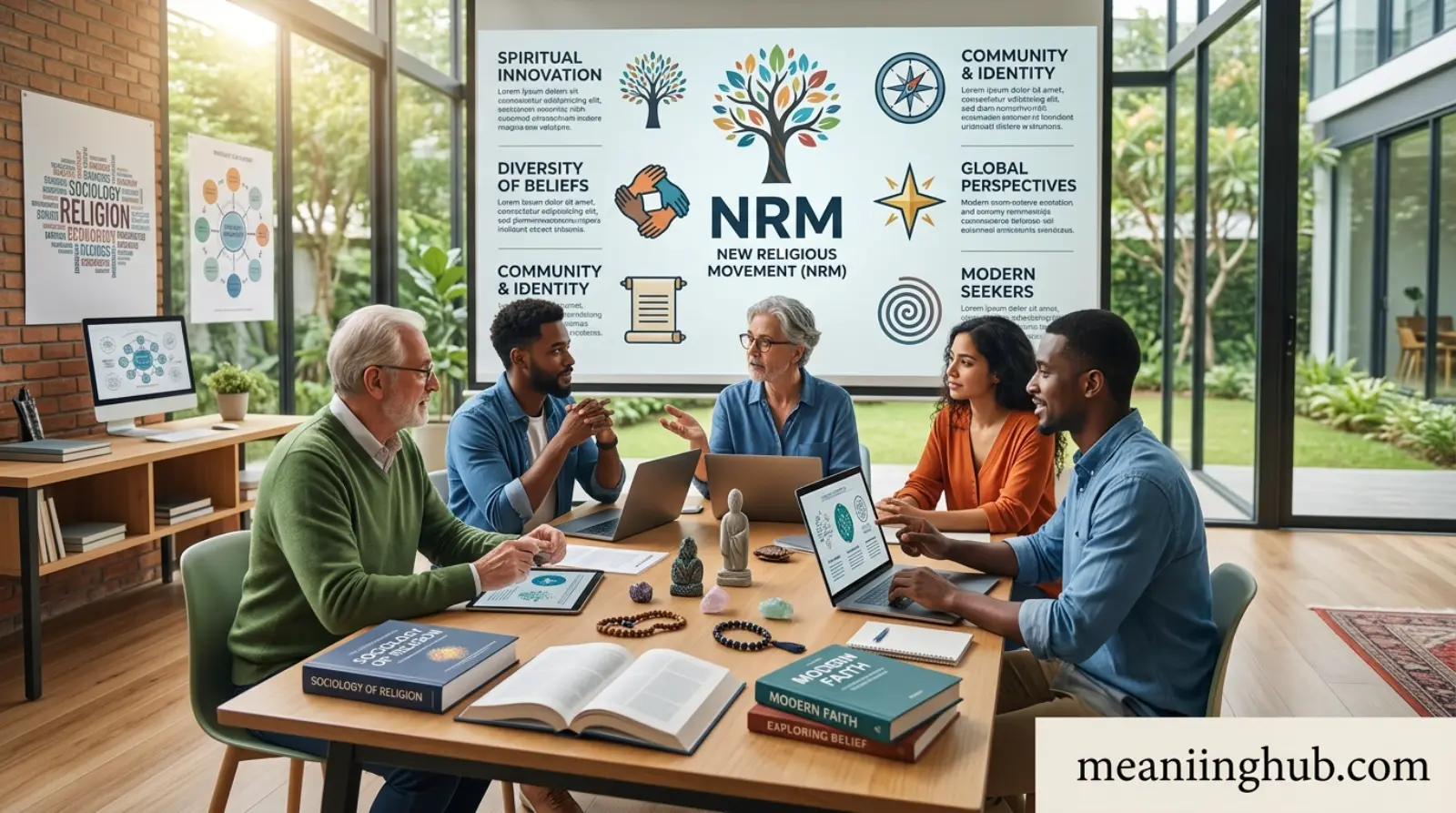 NRM Meaning in Text