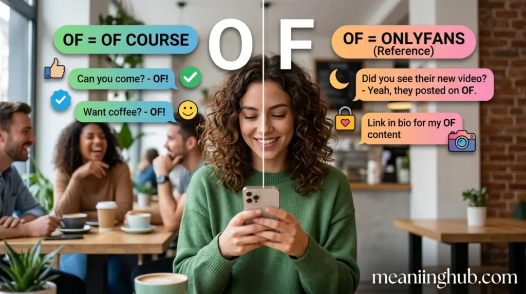 What Does OF Mean in Text
