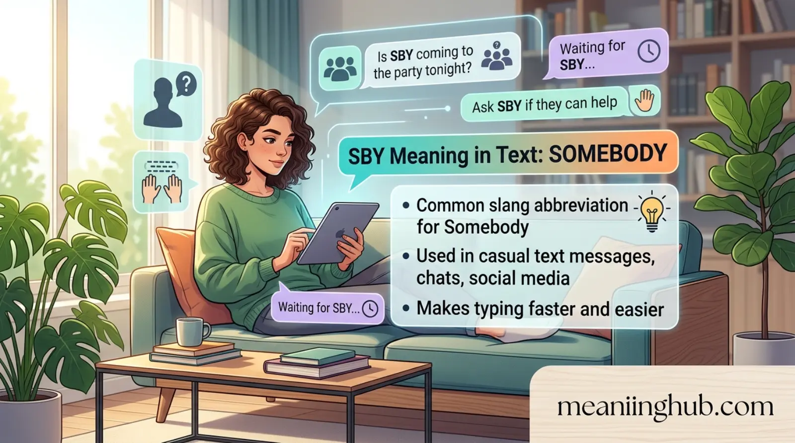 SBY Meaning in Text