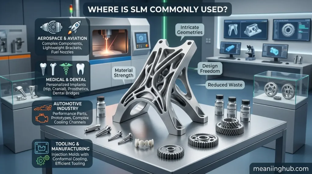 Where Is SLM Commonly Used