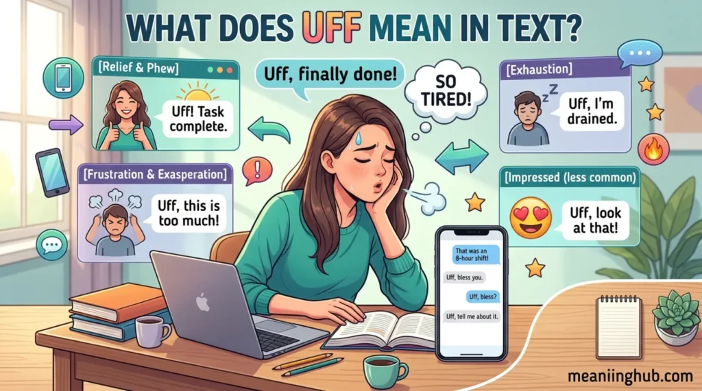 What Does UFF Mean in Text