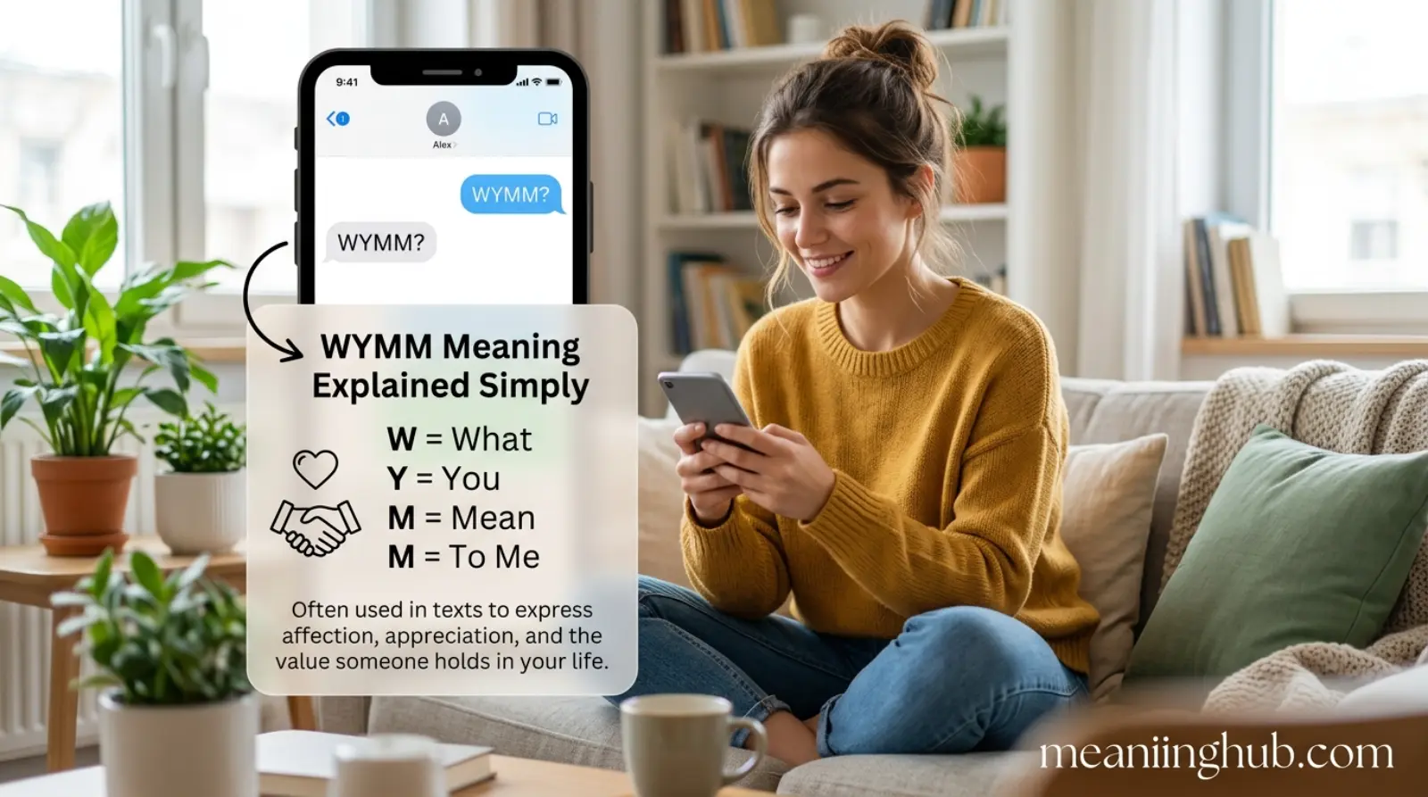 WYMM Meaning in Text
