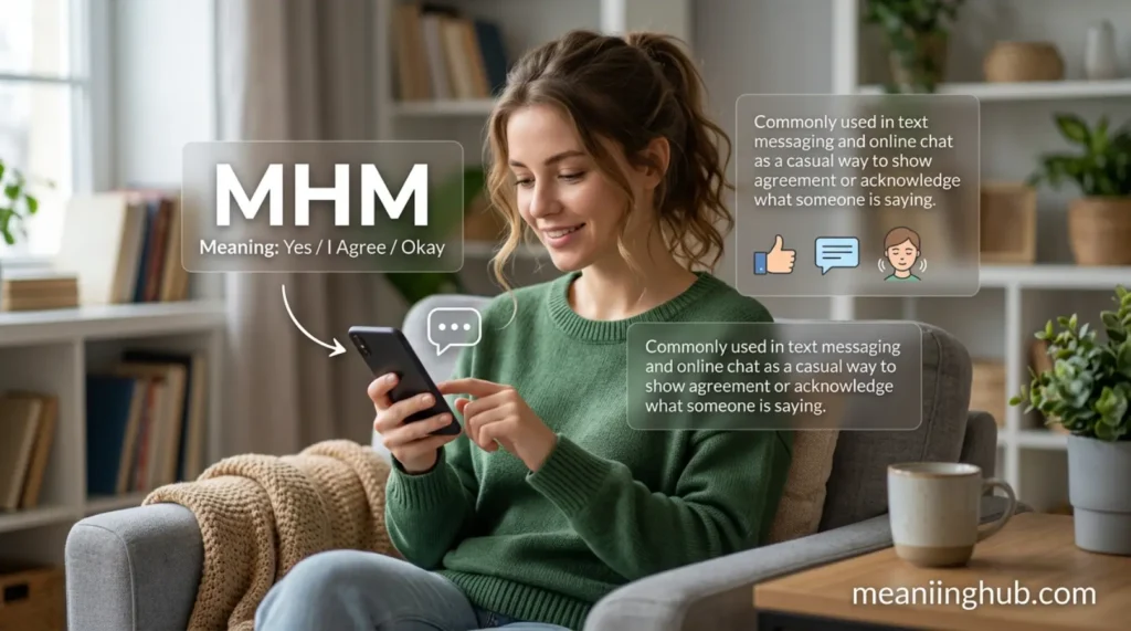 What Does “MHM” Mean in Text