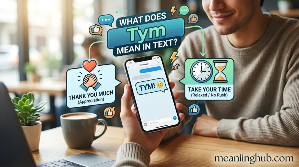 What Does Tym Mean in Text