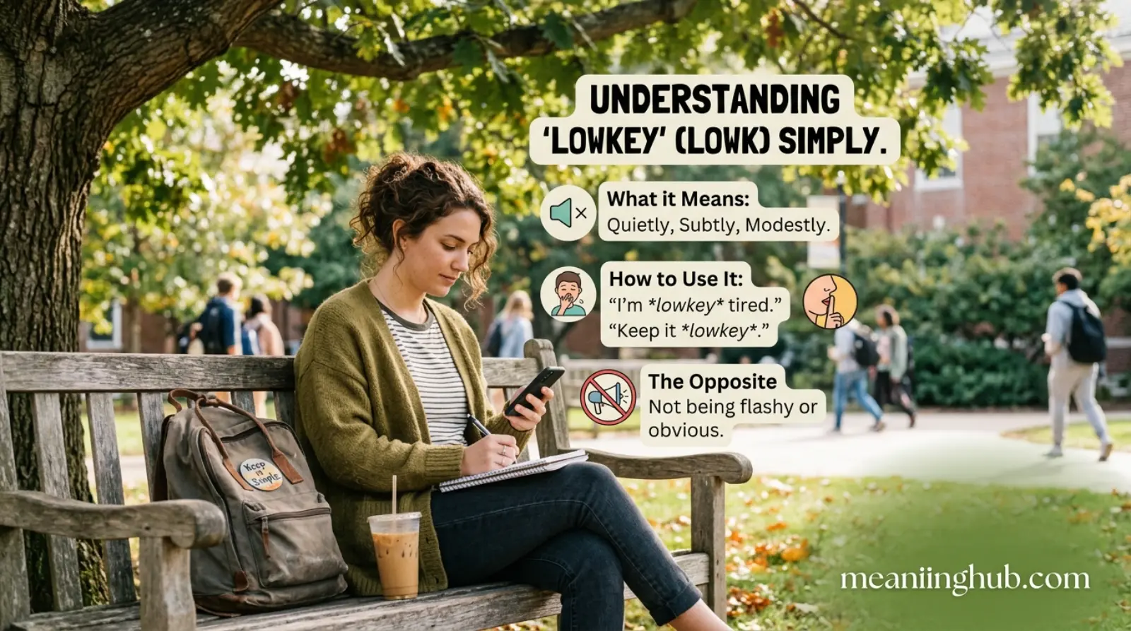 Lowk Meaning Explained Simply