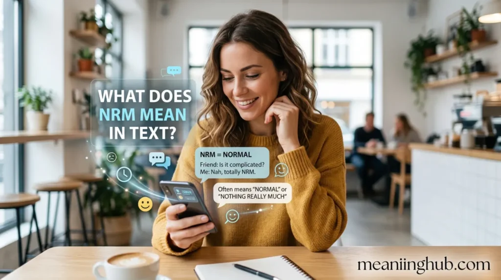 What Does NRM Mean in Text