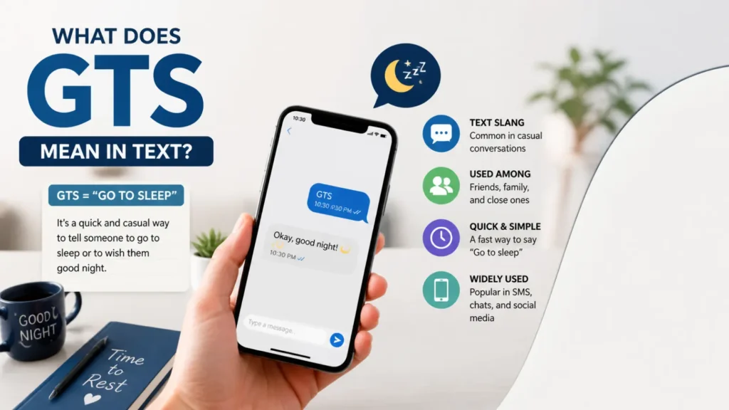 What Does GTS Mean in Text