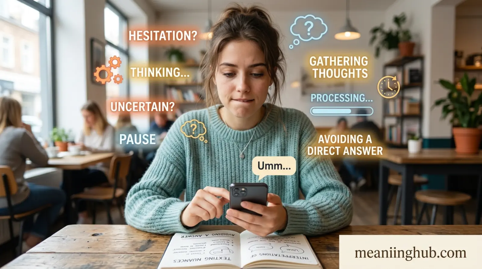 Umm in Texting