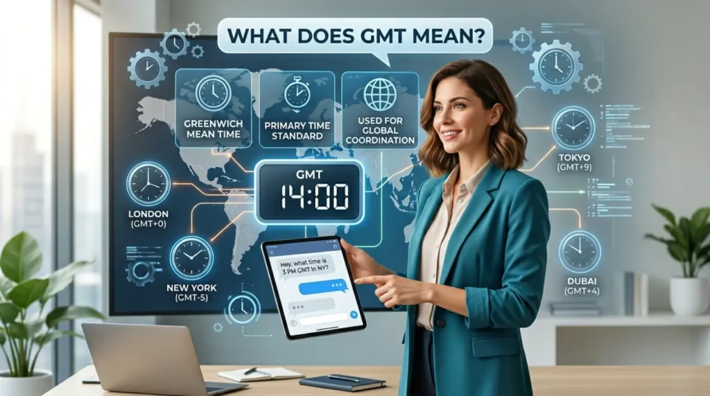 What Does GMT Mean in Text