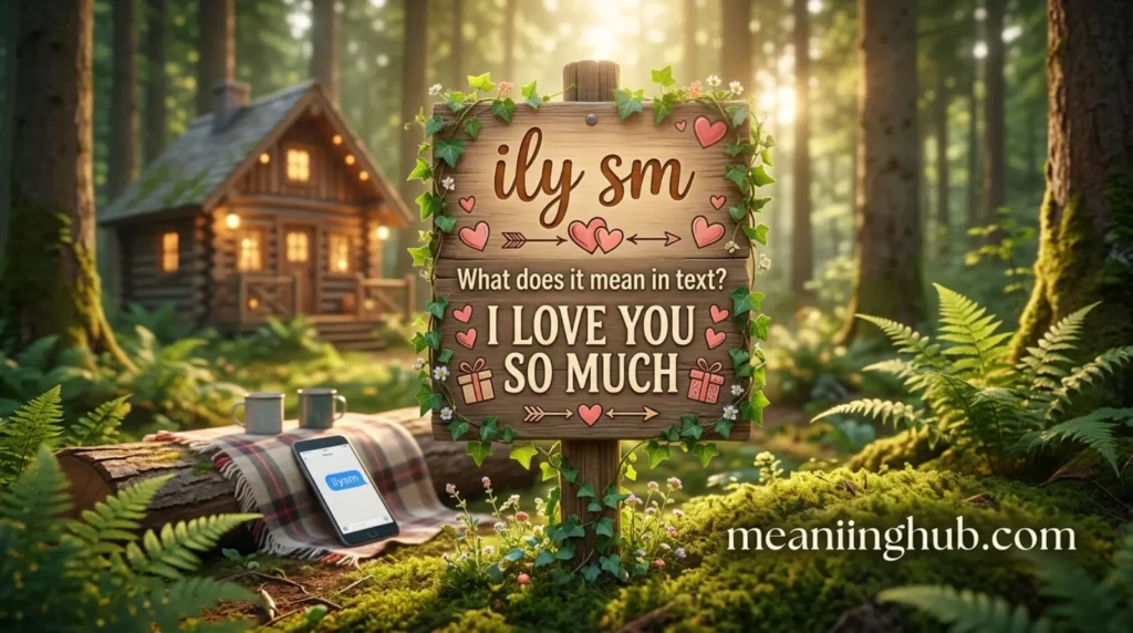 What does ilysm meaning in text