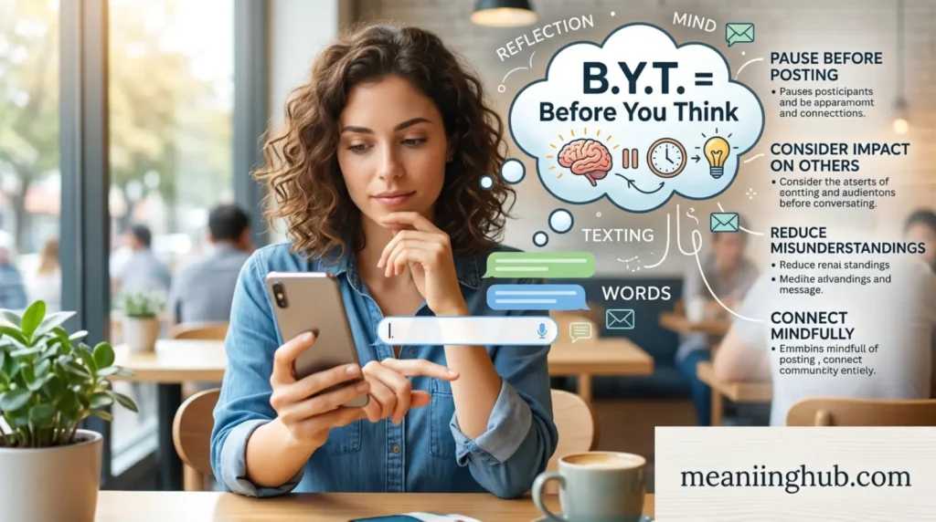 What Does BYT Mean in Text
