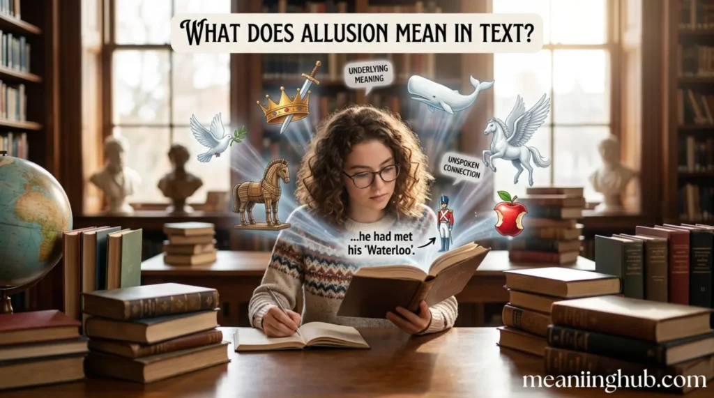 What Does Allusion Mean in Text