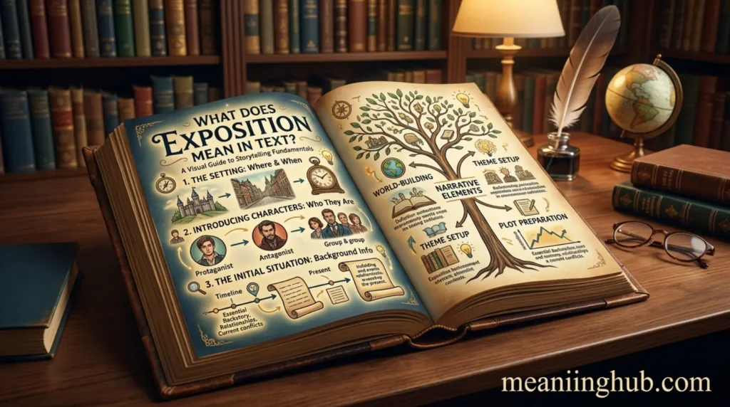What Does Exposition Mean in Text