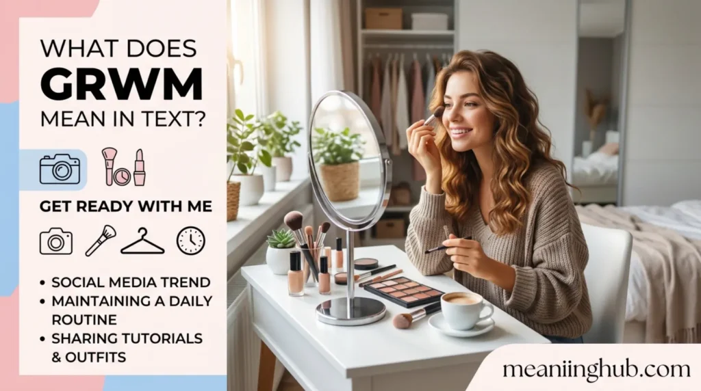 What Does GRWM Mean in Text
