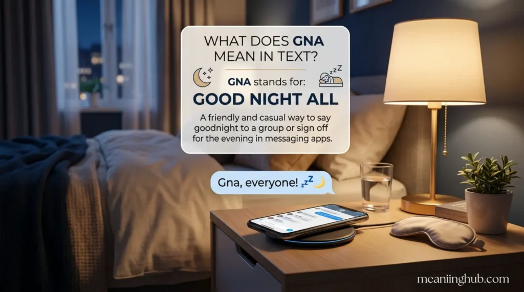 What Does GNA Mean in Text