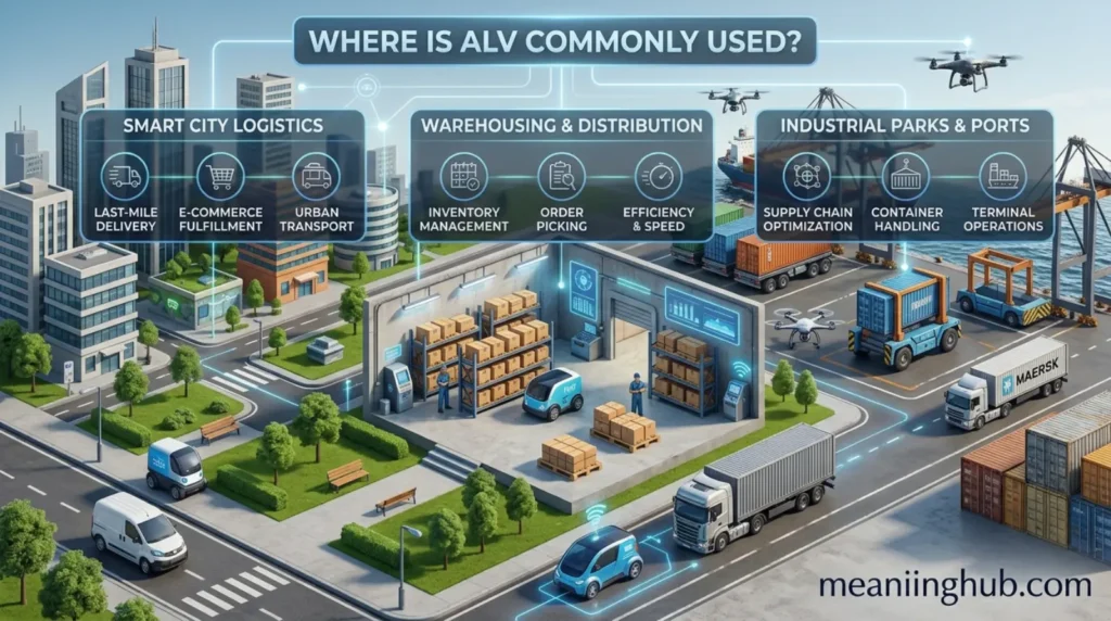 Where is ALV commonly used
