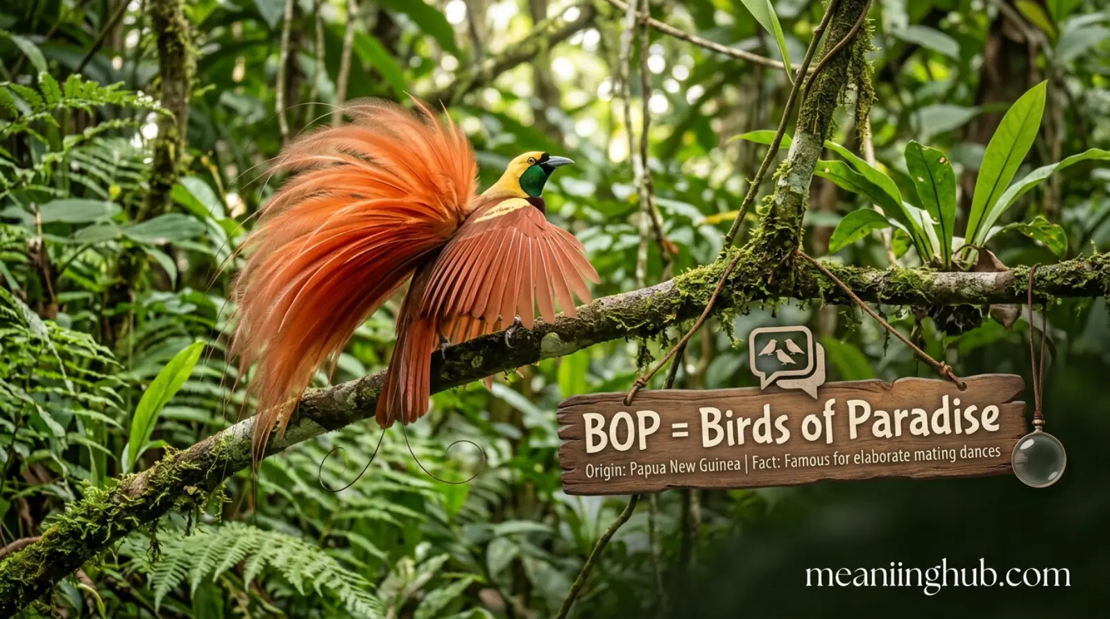 BOP Meaning in Text