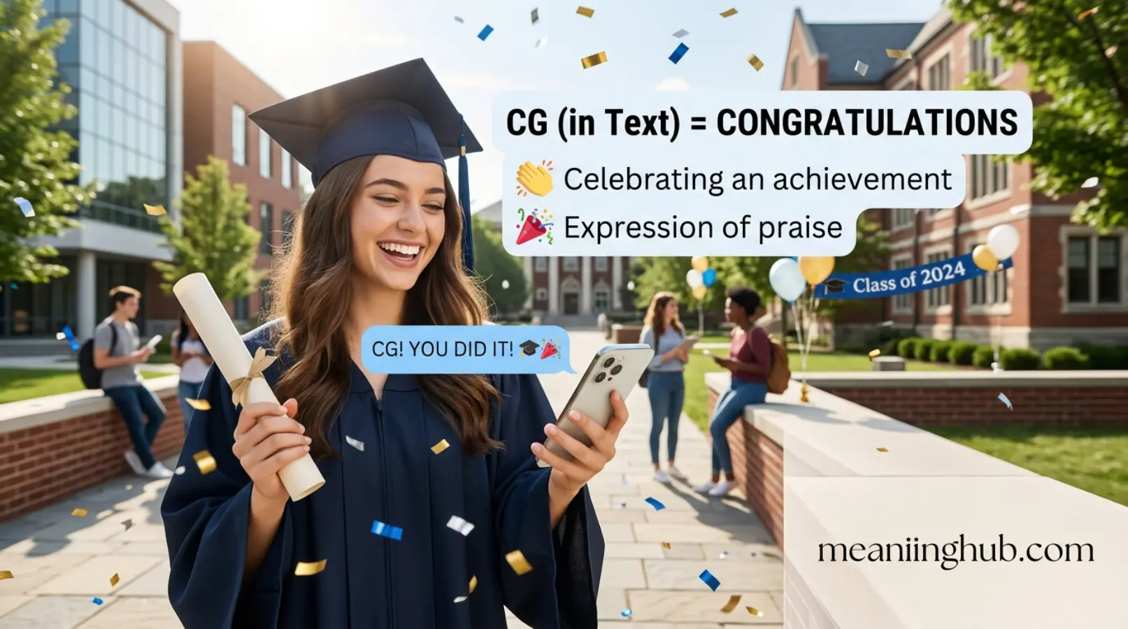 CG Meaning in Text