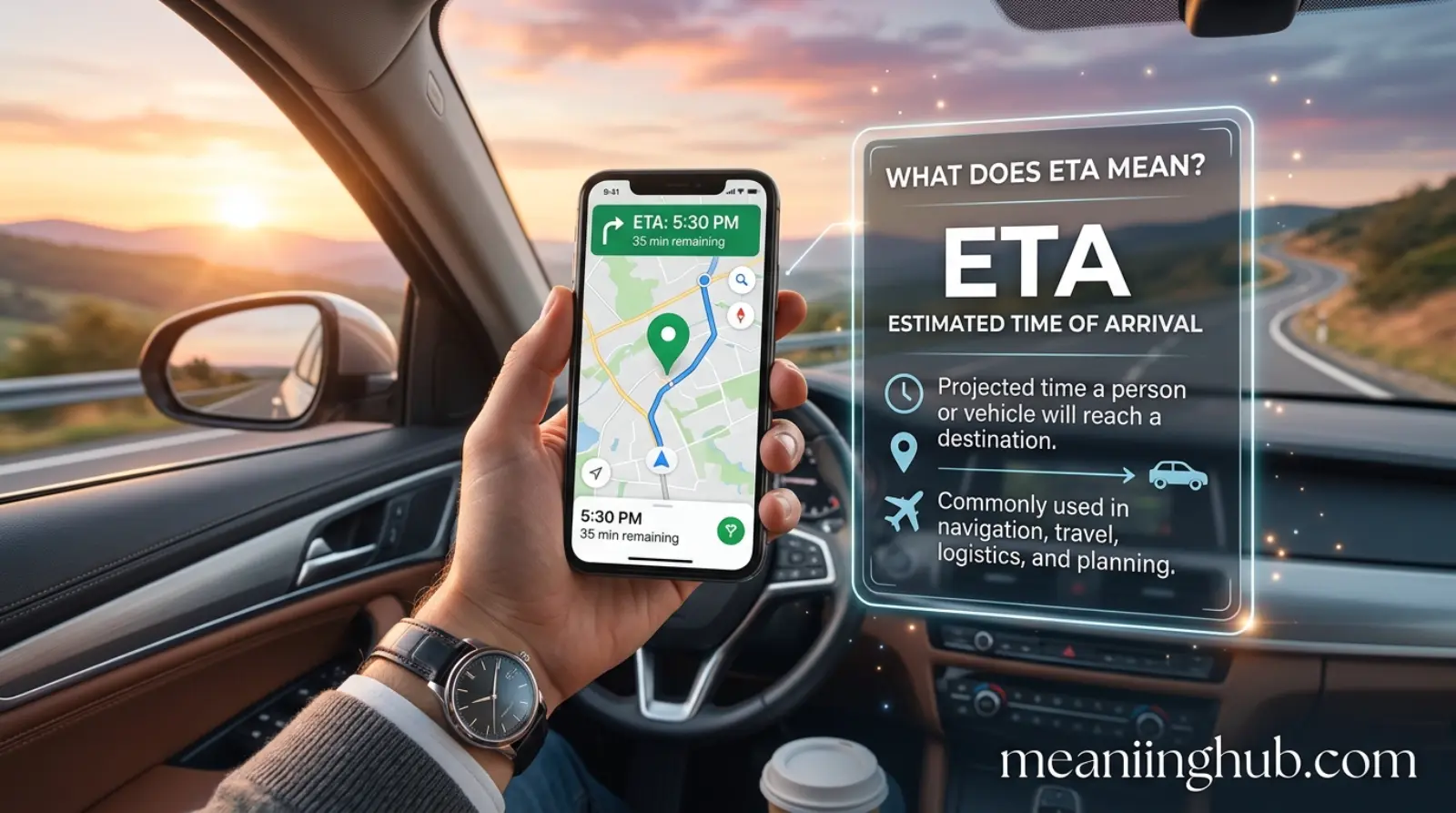 ETA Meaning in Text