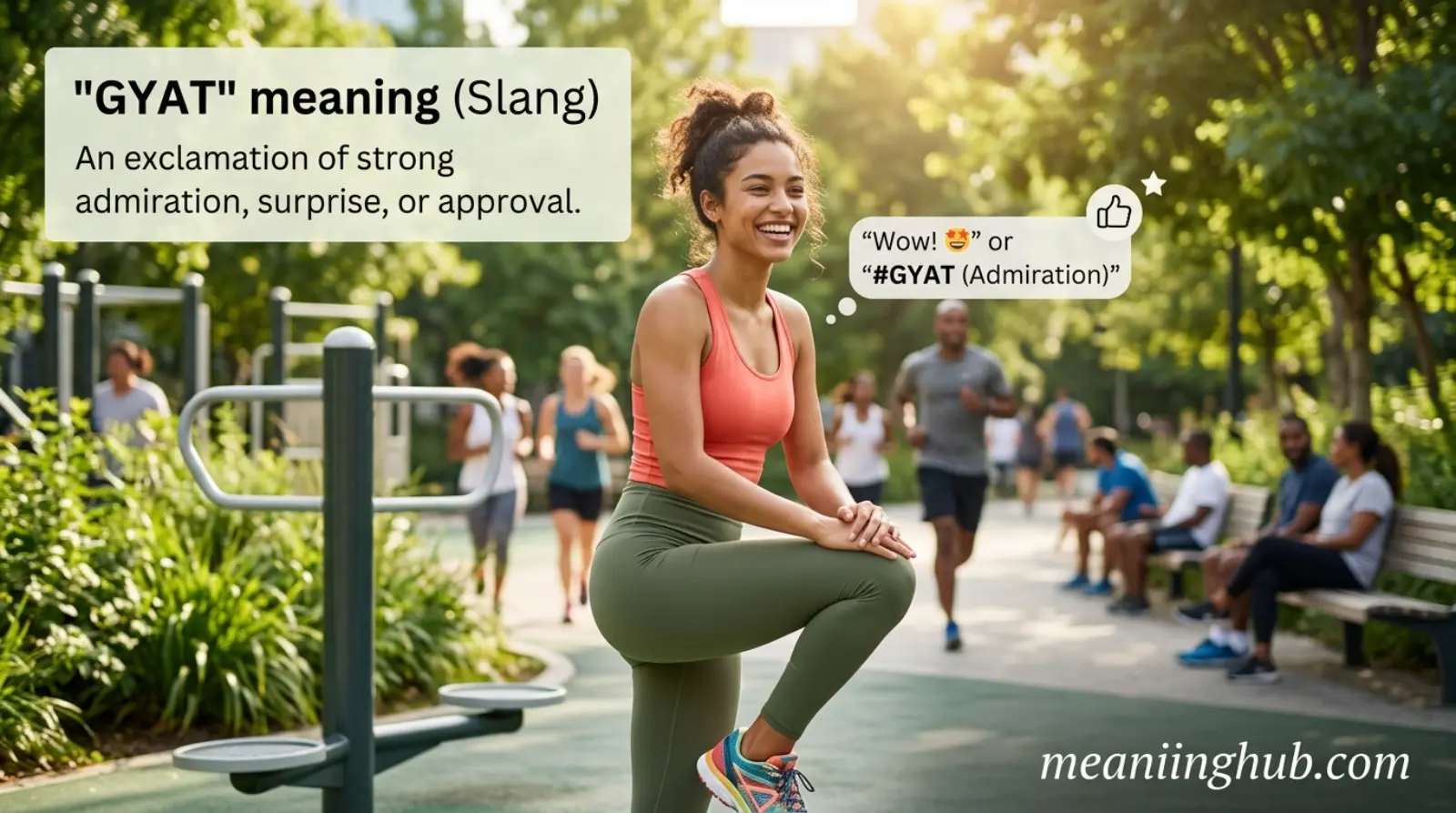 GYAT Meaning in Text