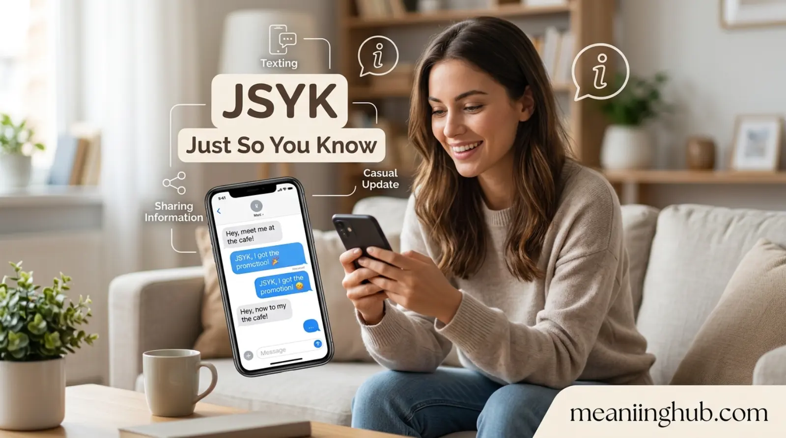 JSYK Meaning in Text