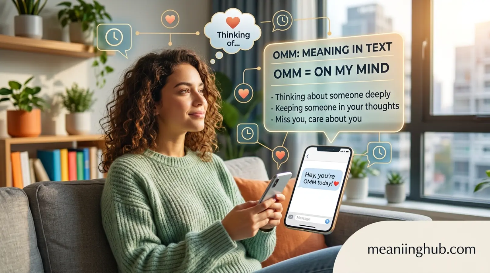 OMM Meaning in Text
