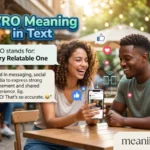 VRO Meaning in Text