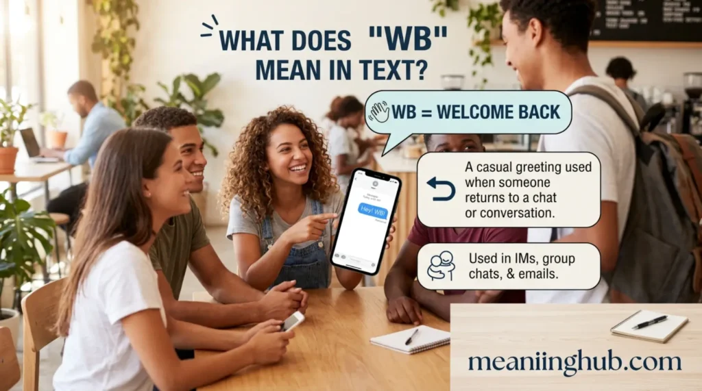 What Does WB Mean in Text