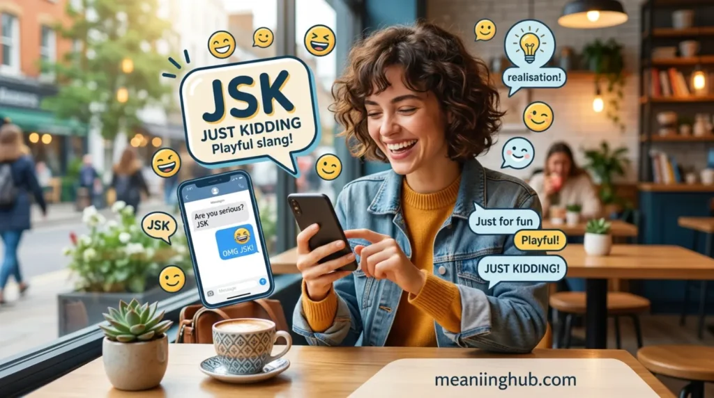 What does jsk meaning in text