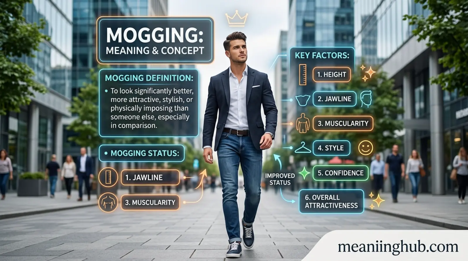 Mogging Meaning in Text