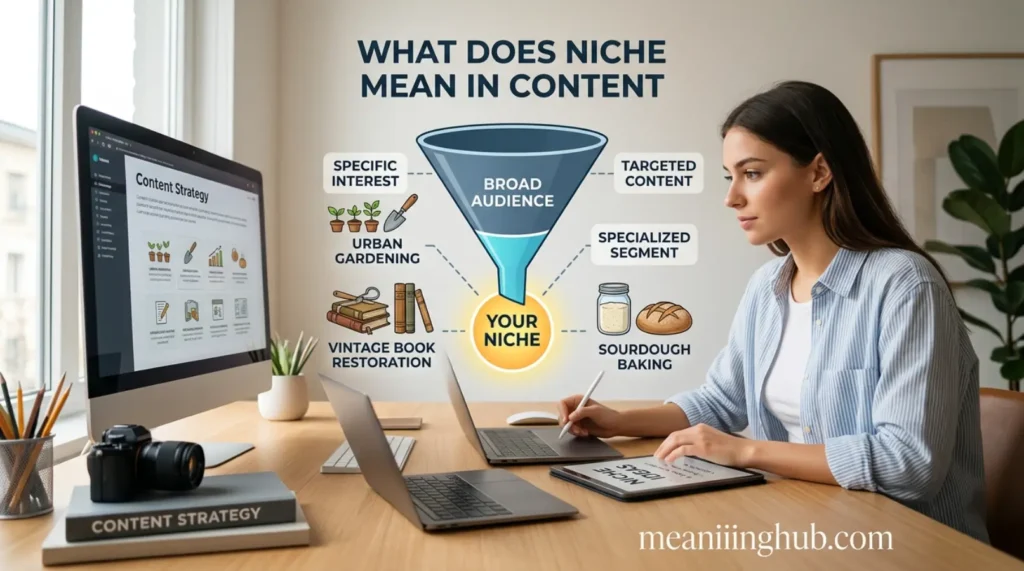 What Does Niche Mean in Text