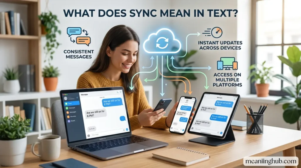 What Does Sync Mean in Text