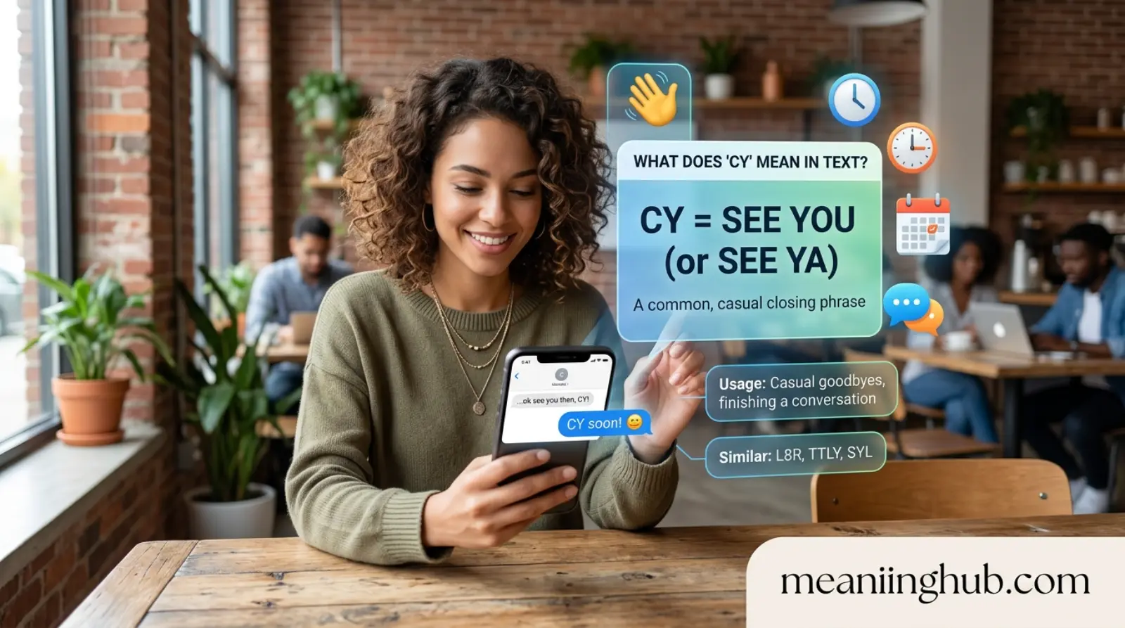 CY Meaning in Text