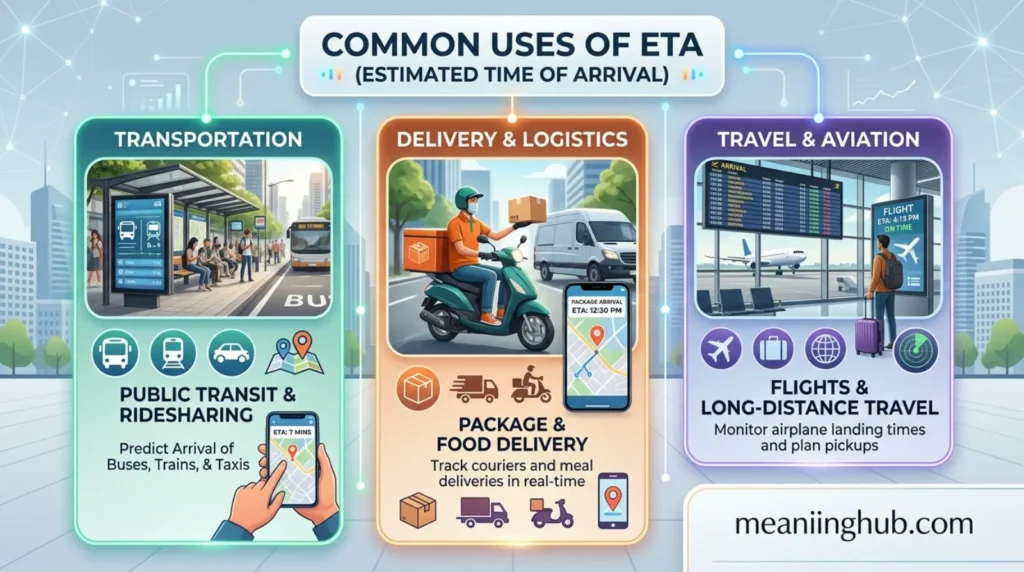 Where is ETA commonly used