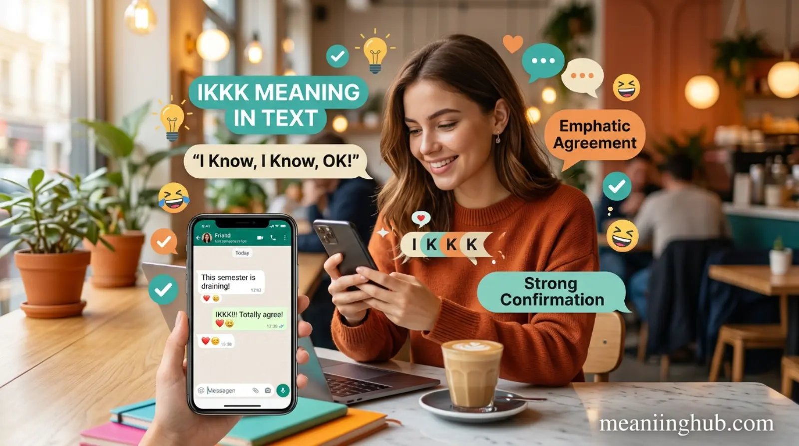 IKKK Meaning in Text