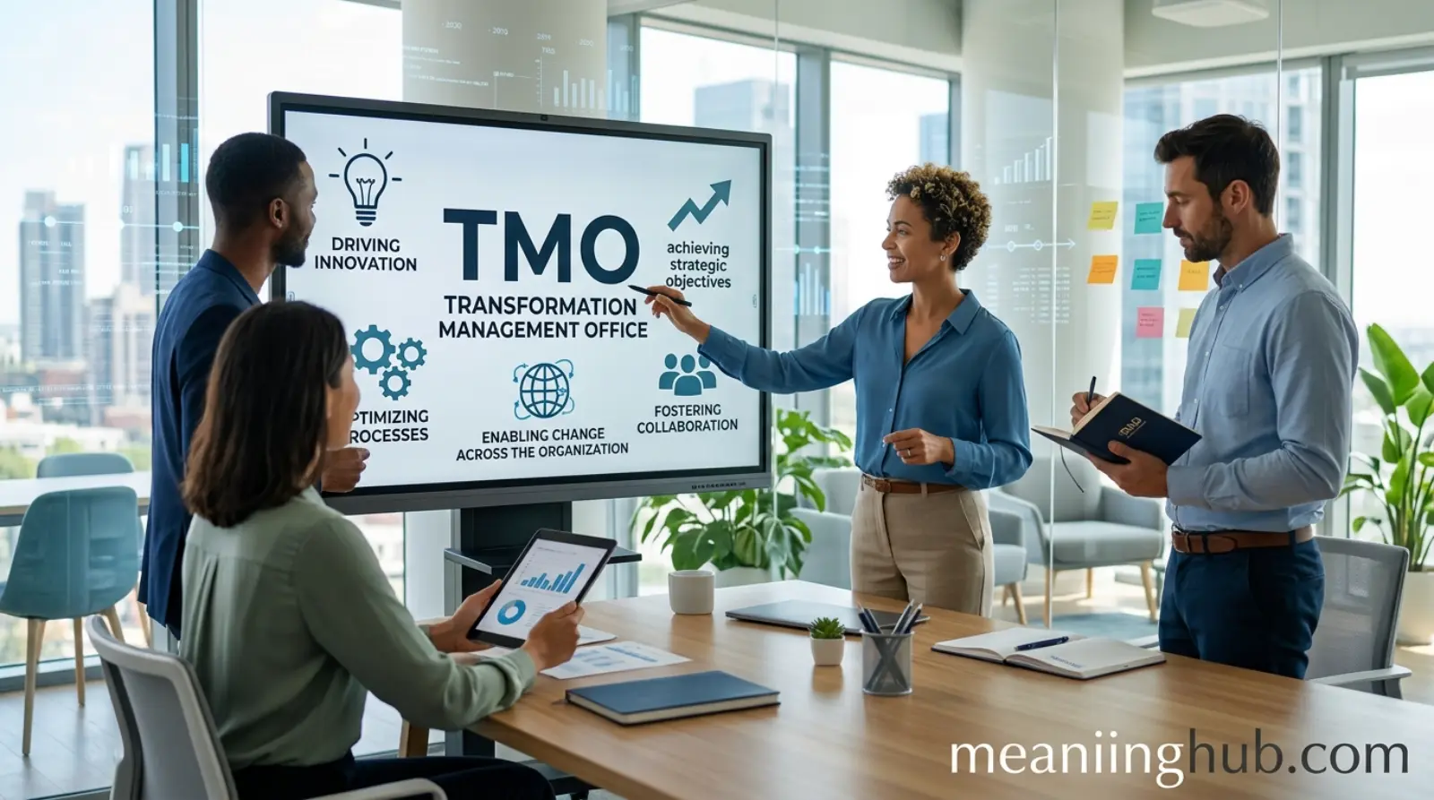 TMO Meaning in Text