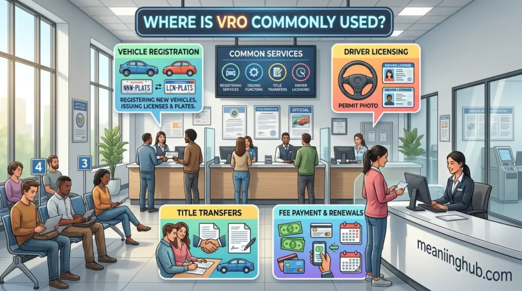 Where Is VRO Commonly Used