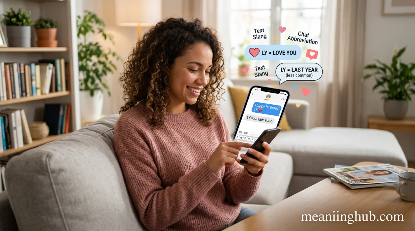 LY Meaning in Text