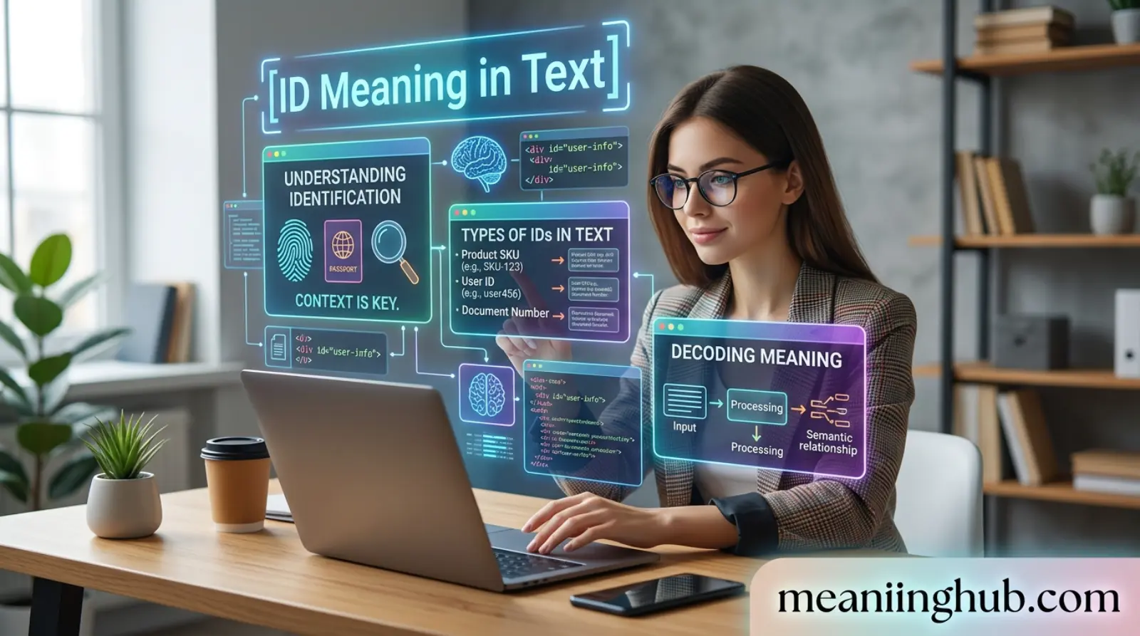 ID Meaning in Text